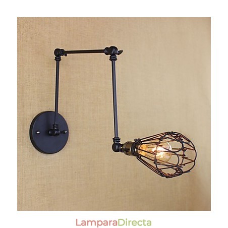 Lámpara de hierro para loft, estilo retro industrial, para pasillo, escaleras, mesa, restaurante, bar, creativa y sencilla Lámpara de hierro para loft, estilo retro industrial, para pasillo, escaleras, mesa, restaurante, bar, creativa y sencilla