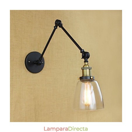 El brazo largo de la pared de vidrio de hierro industrial creativo telescópico dormitorio retro nostálgico restaurante pasillo plegable El brazo largo de la pared de vidrio de hierro industrial creativo telescópico dormitorio retro nostálgico restaurante pasillo plegable