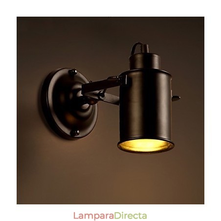 Lámpara de pared vintage industrial de hierro forjado negro, lámpara de pared retro, lámpara de pared para pasillo, iluminación de pared Lámpara de pared vintage industrial de hierro forjado negro, lámpara de pared retro, lámpara de pared para pasillo, iluminación de pared