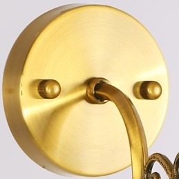 Lámparas de pared clásicas para dormitorio, apliques de pared de metal sencillos para sala de estar, bar, cafetería, pasillo, balcón.