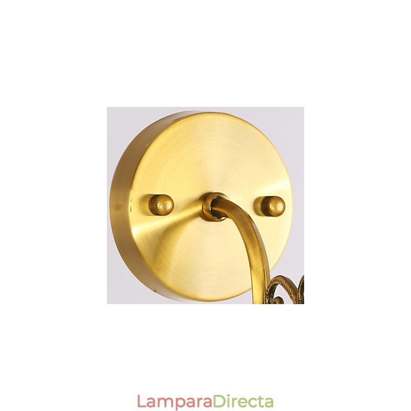 Lámparas de pared clásicas para dormitorio, apliques de pared de metal sencillos para sala de estar, bar, cafetería, pasillo, balcón.