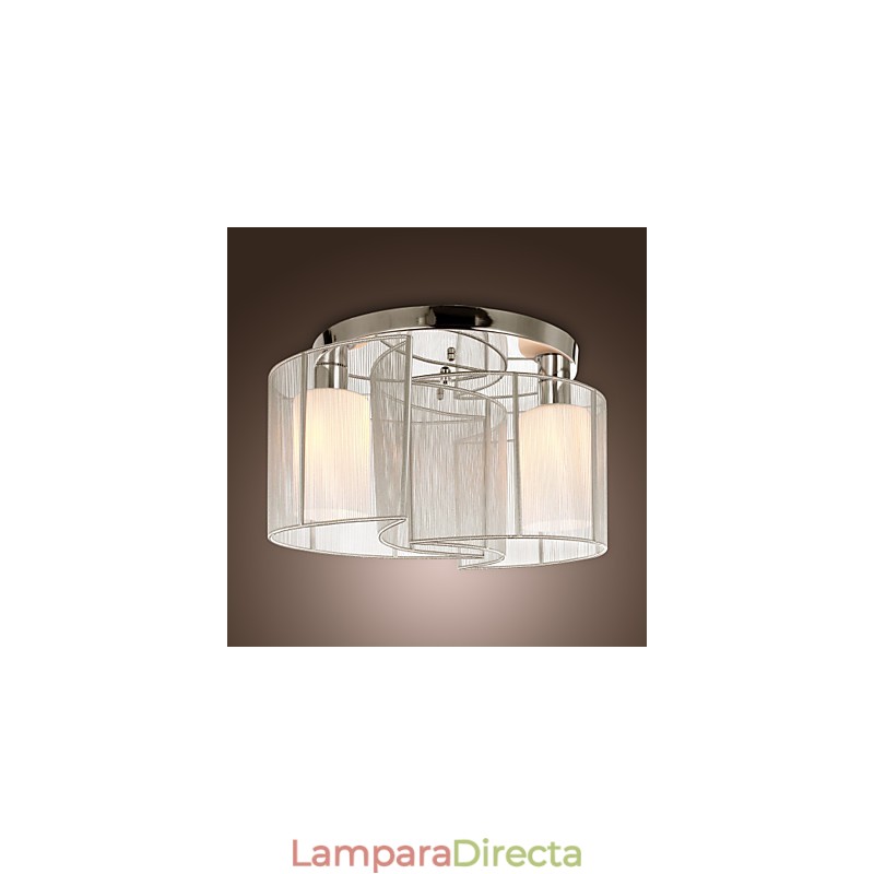 Lámpara de techo de diseño moderno de 2 luces