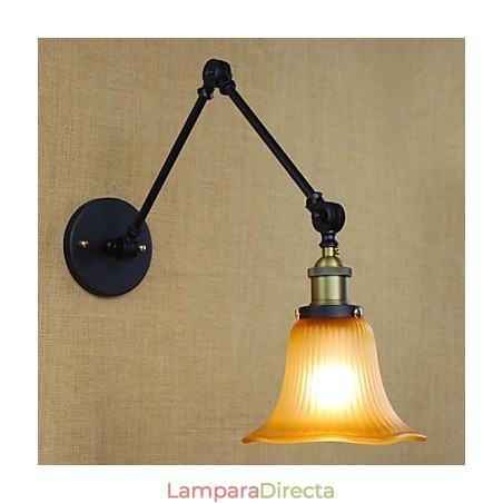 Apliques de pared Iluminación de baño Luces de pared para exteriores Luces de pared de lectura Rústico Lodge Metal Apliques de pared Iluminación de baño Luces de pared para exteriores Luces de pared de lectura Rústico Lodge Metal