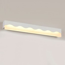 Iluminación de baño Bañadores de pared Apliques de pared de lectura Mini estilo Moderno Contemporáneo Metal