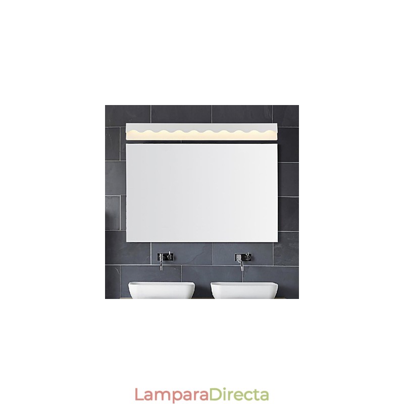 Iluminación de baño Bañadores de pared Apliques de pared de lectura Mini estilo Moderno Contemporáneo Metal