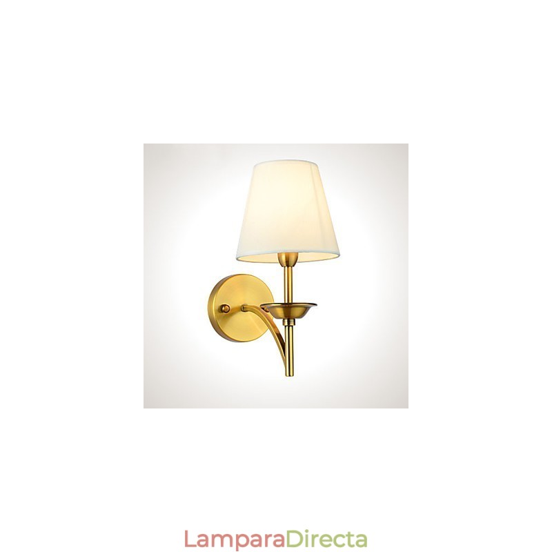Lámparas de pared clásicas para dormitorio, apliques de pared de metal sencillos para sala de estar, bar, cafetería, pasillo, balcón.