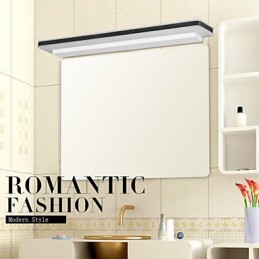 Iluminación de baño moderna contemporánea de metal