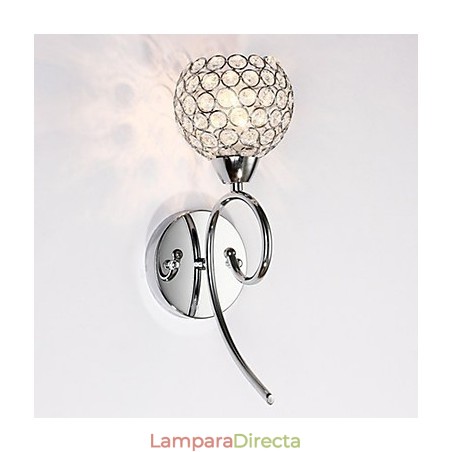 Apliques de pared Lámparas de pared de lectura Cristal Mini Estilo Moderno Contemporáneo Metal Apliques de pared Lámparas de pared de lectura Cristal Mini Estilo Moderno Contemporáneo Metal