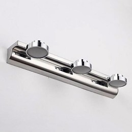 Apliques de pared Iluminación de baño Lámparas de pared de lectura Estilo mini Moderno Contemporáneo Metal