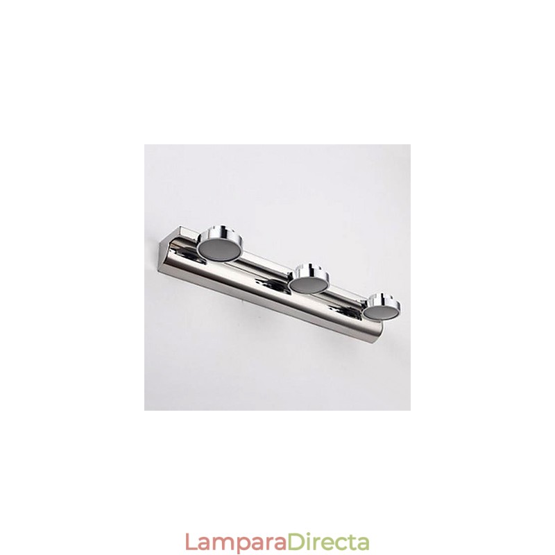 Apliques de pared Iluminación de baño Lámparas de pared de lectura Estilo mini Moderno Contemporáneo Metal