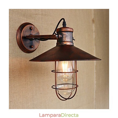 Lámpara de pared estilo loft industrial, estilo almacén, creativa, para sala de estar, balcón, estilo nostálgico, retro, pastoral, con escalera. Lámpara de pared estilo loft industrial, estilo almacén, creativa, para sala de estar, balcón, estilo nostálgico, retro, pastoral, con escalera.