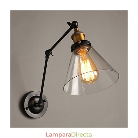 Lámpara de pared doble de sección Titan retro estilo loft rural creativo Lámpara de pared doble de sección Titan retro estilo loft rural creativo