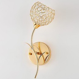 Lámpara de pared de cristal moderna minimalista