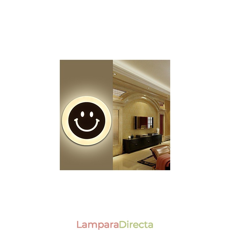 Apliques de pared Iluminación de baño Moderno Contemporáneo Metal+Acrílico