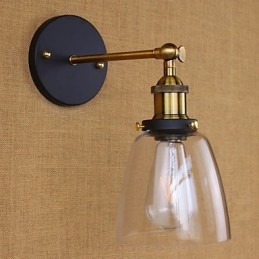 Aplique de pared decorativo, industrial y rural, de modelos originales, nostálgico comercio de exportación estadounidense.