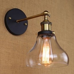 Aplique de pared decorativo estilo industrial nostálgico estilo country americano