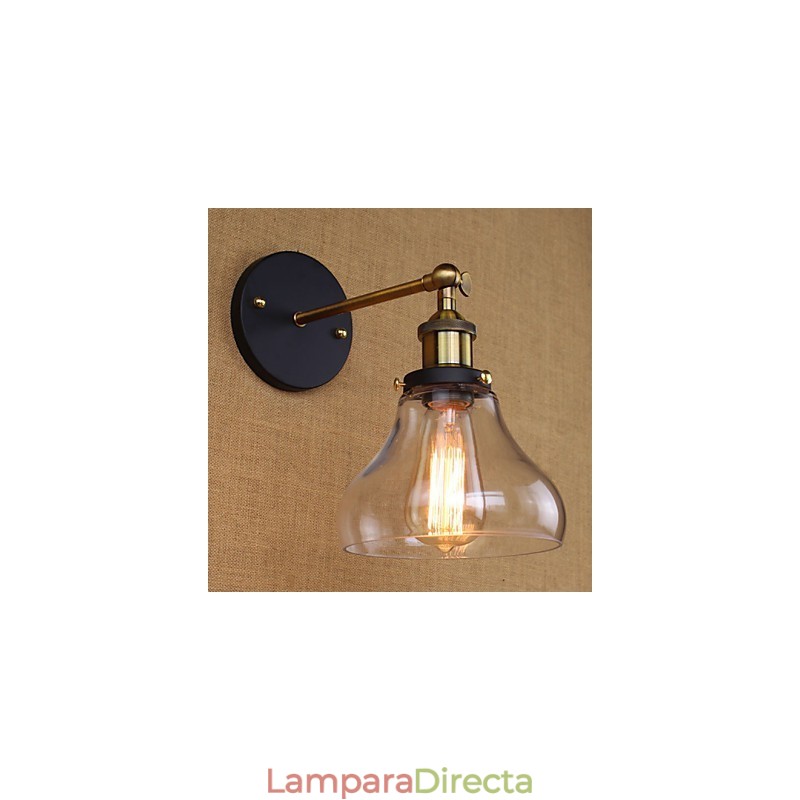 Aplique de pared decorativo estilo industrial nostálgico estilo country americano