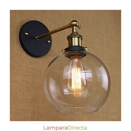 Aplique de pared decorativo industrial de espuma redonda, nostálgico, de estilo americano, para exportación. Aplique de pared decorativo industrial de espuma redonda, nostálgico, de estilo americano, para exportación.
