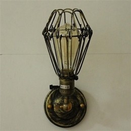 Jaula de pared retro americana de aspecto elegante y llena de personalidad