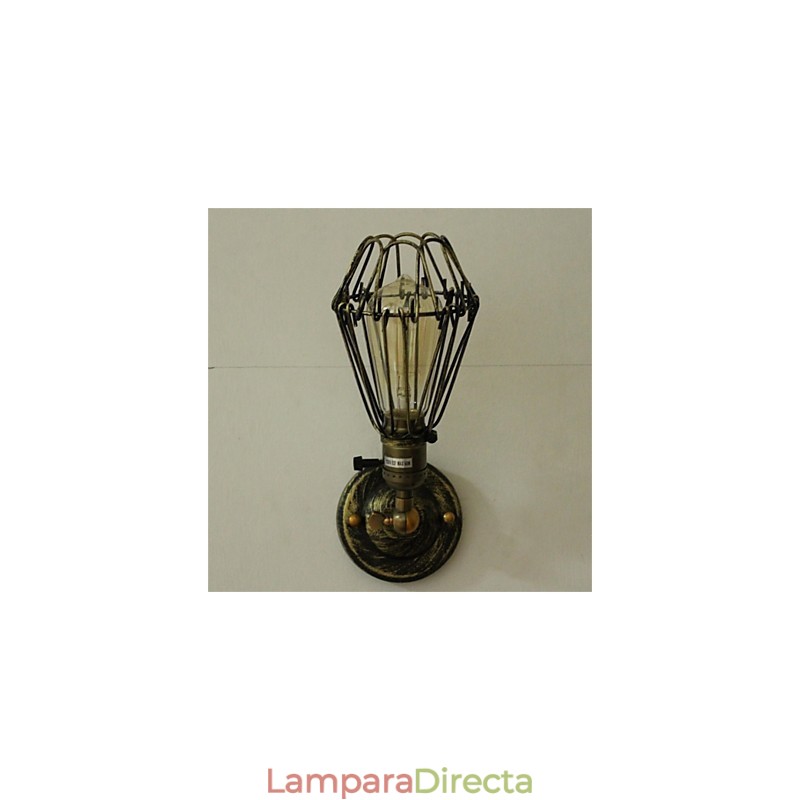 Jaula de pared retro americana de aspecto elegante y llena de personalidad