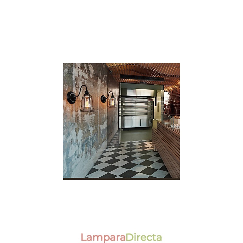 Apliques de pared tradicionales clásicos de metal E27