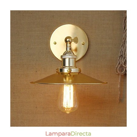 Villa de estilo industrial minimalista con un paraguas dorado nostálgico frente a la pared decorada del pasillo de la iglesia Villa de estilo industrial minimalista con un paraguas dorado nostálgico frente a la pared decorada del pasillo de la iglesia