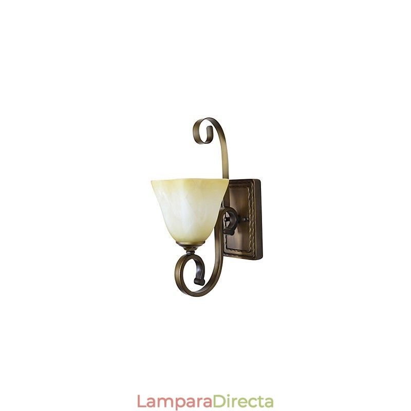 Apliques de pared tradicionales clásicos de metal