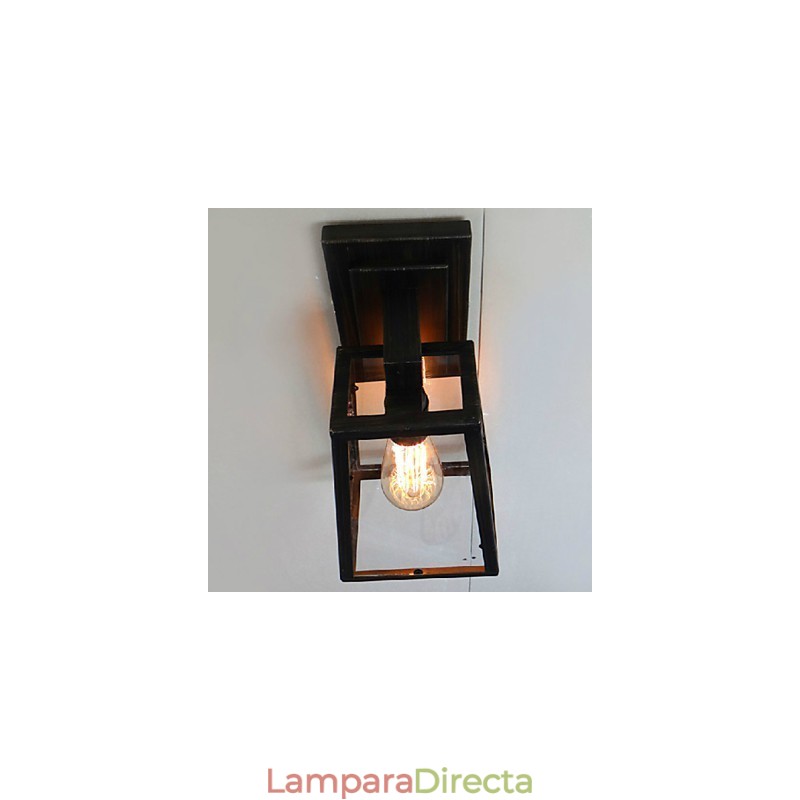 Lámpara de pared para dormitorio con luces, estilo creativo que restaura formas antiguas.
