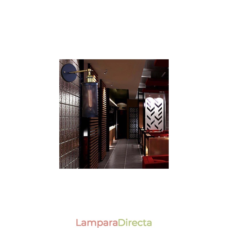 Apliques de pared tradicionales clásicos de metal