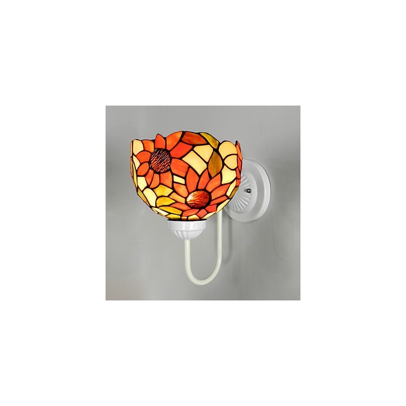 Lámpara de pared con diseño de girasol, estilo clásico de lujo, para casa club o villa.