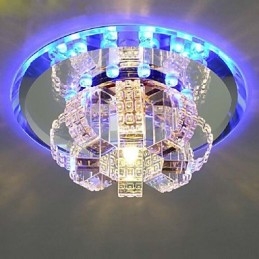 Lámpara de techo de cristal SMD 3W, lámpara creativa, luz de cúpula absorbente