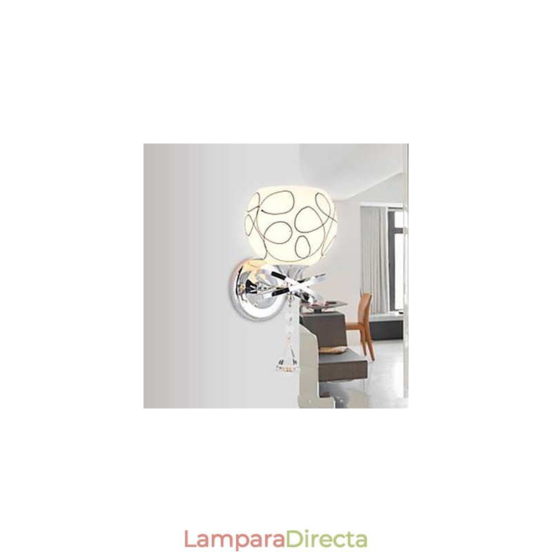 Lámpara de pared de un solo extremo Lámpara de pared de la cabecera de una cama La sala de estar El dormitorio