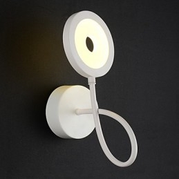 Lámpara acrílica decorativa moderna.