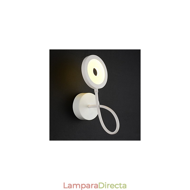 Lámpara acrílica decorativa moderna.