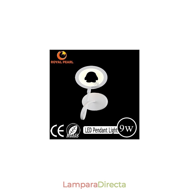 Lámpara de comedor de nuevo diseño que ahorra energía.