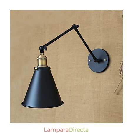 Lámpara de pared minimalista de brazo largo para cama doble, estilo pastoral americano, para pasillo, canal, entrada de almacén Lámpara de pared minimalista de brazo largo para cama doble, estilo pastoral americano, para pasillo, canal, entrada de almacén