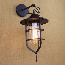 Aplique de pared decorativo con escena de restaurante de tienda de ropa retro