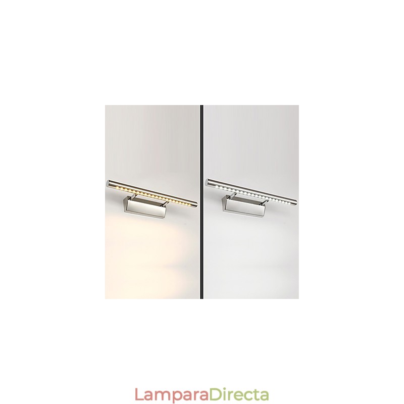 Iluminación de baño Bañadores de pared Apliques de pared de lectura Mini estilo Moderno Contemporáneo Metal