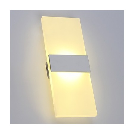 Aplique de pared de acrílico de estilo moderno y sencillo para sala de estar, pasillo, cafetería, dormitorio, habitación infantil, lámpara de noche Aplique de pared de acrílico de estilo moderno y sencillo para sala de estar, pasillo, cafetería, dormitorio, habitación infantil, lámpara de noche