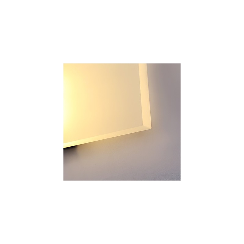 Aplique de pared de acrílico de estilo moderno y sencillo para sala de estar, pasillo, cafetería, dormitorio, habitación infantil, lámpara de noche