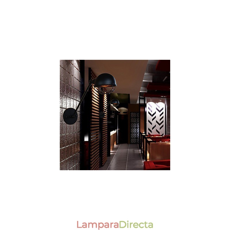 Apliques de pared tradicionales clásicos de metal