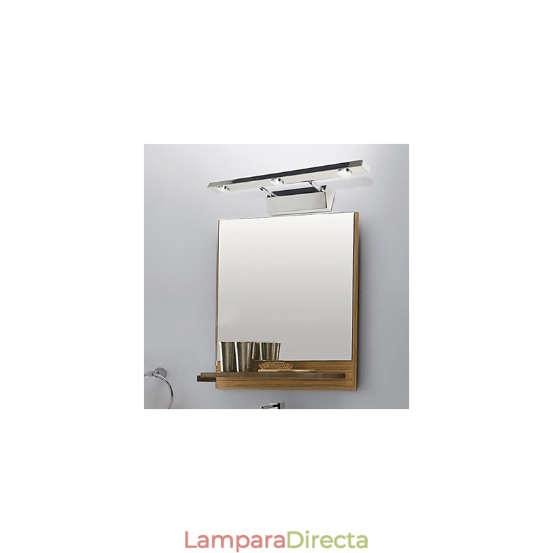 Apliques de pared Iluminación de baño Lámparas de pared de lectura Estilo mini Moderno Contemporáneo Metal