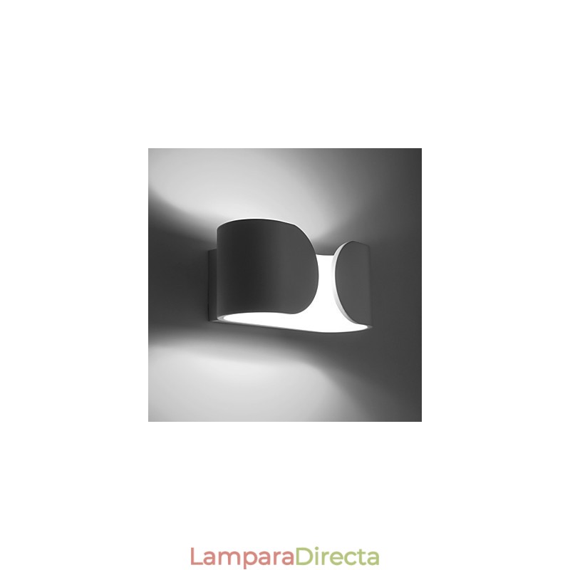 Apliques de pared de metal contemporáneos modernos de 6 W