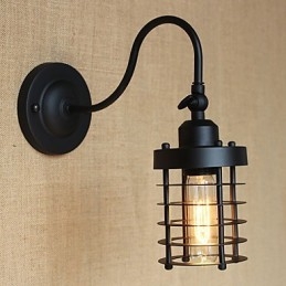 Arte de pared decorativo minimalista en negro mate estilo country americano
