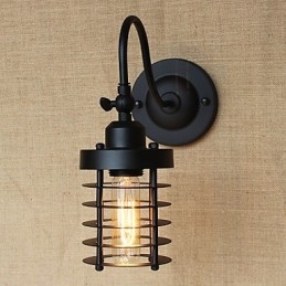 Arte de pared decorativo minimalista en negro mate estilo country americano