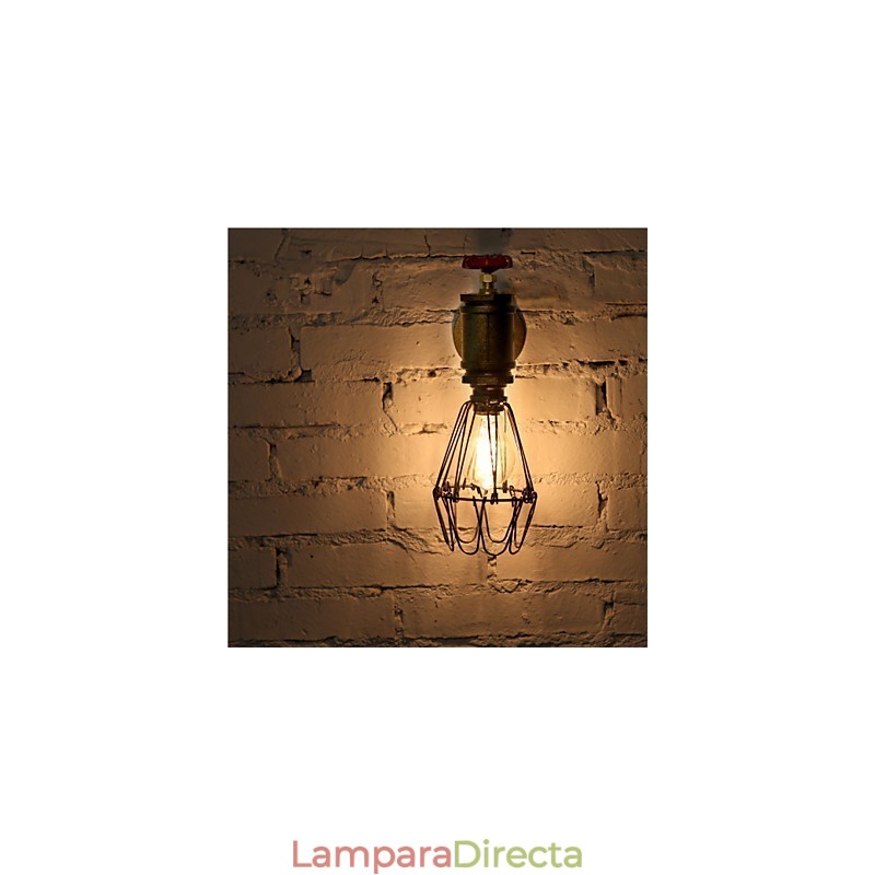 Lámparas de pared vintage de tubería de agua industrial, lámpara Edison para loft, para bar, restaurante, accesorios de pared, iluminación.