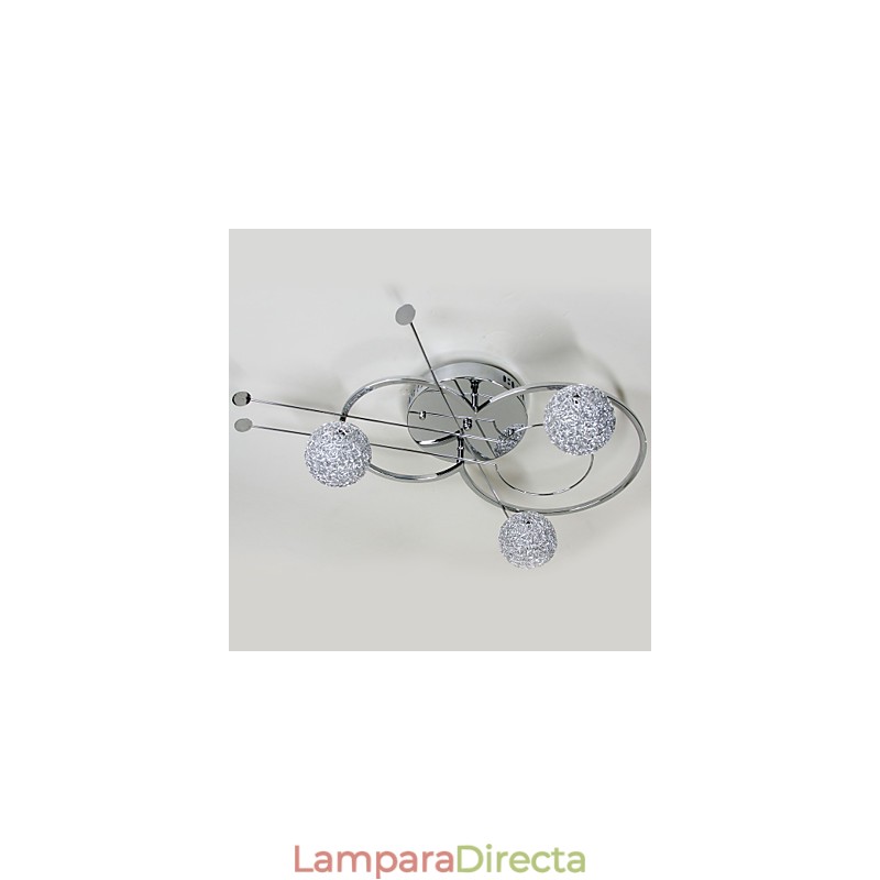 Lámpara empotrada contemporánea moderna galvanizada