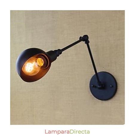 Lámpara de pared de hierro forjado con brazo largo para balcón, escalera, pasillo, restaurante, bar, creativa, contratada. Lámpara de pared de hierro forjado con brazo largo para balcón, escalera, pasillo, restaurante, bar, creativa, contratada.