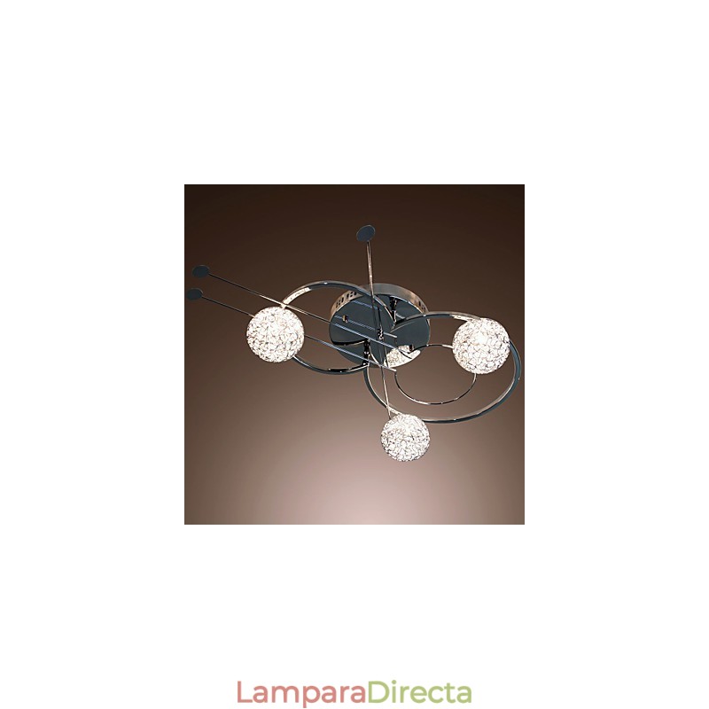 Lámpara empotrada contemporánea moderna galvanizada