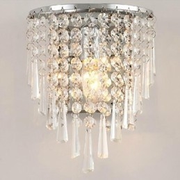 Lámparas de pared de cristal de moda modernas Lámpara de pared de cristal para iluminación de cama
